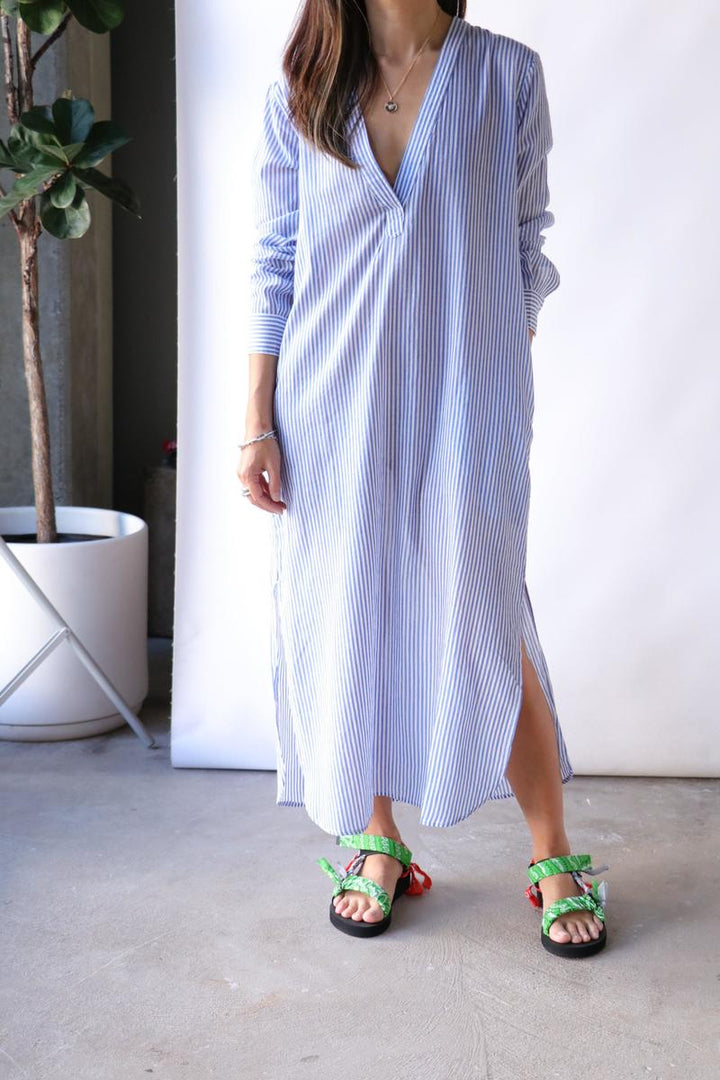 Nili Lotan Raven Maxi Shirt Dress