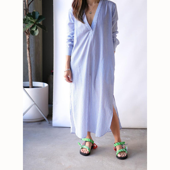 Nili Lotan Raven Maxi Shirt Dress