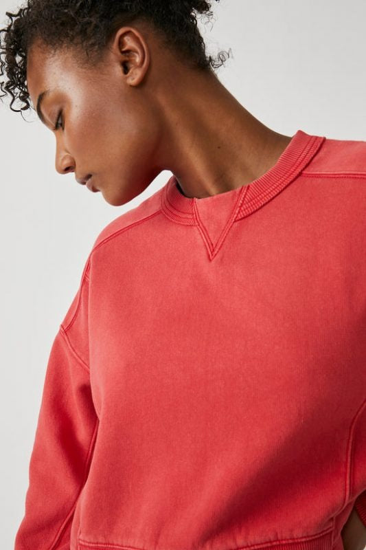 Free People FP Movement Intercept Pullover Sweatshirt Top