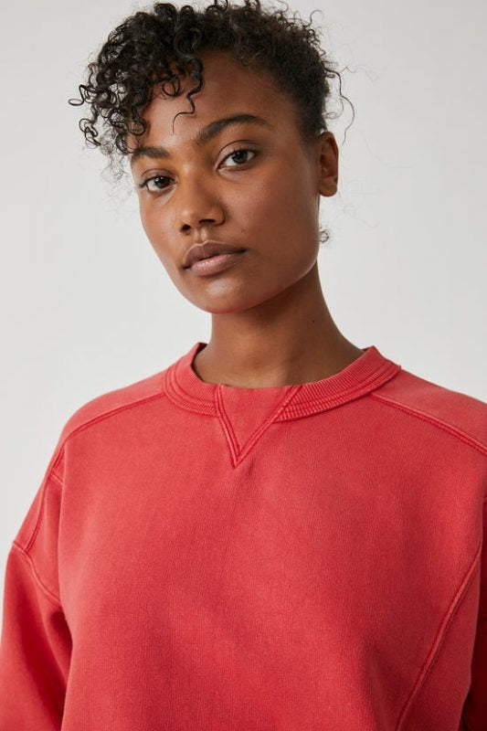 Free People FP Movement Intercept Pullover Sweatshirt Top