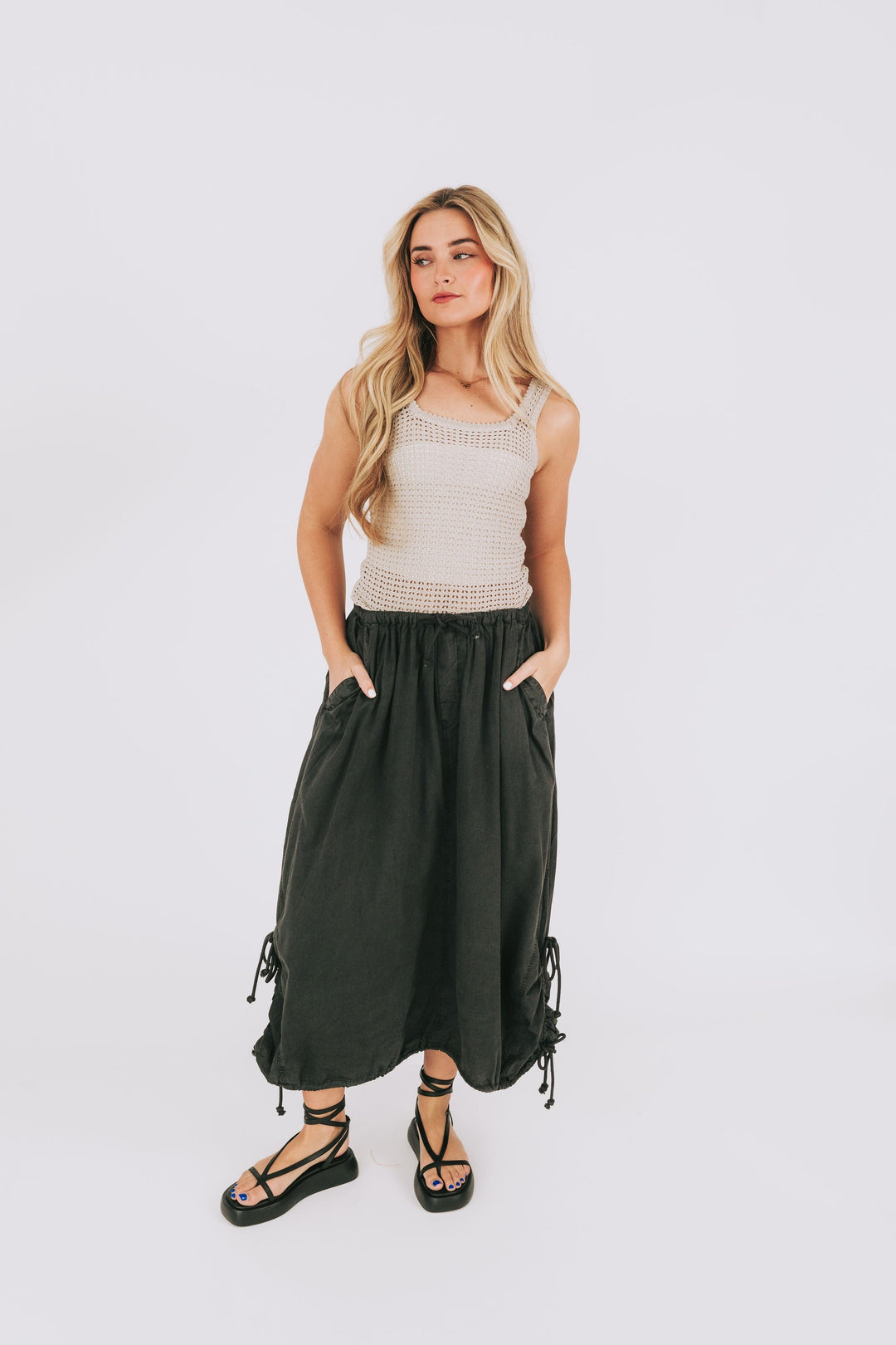 Free People Picture Perfect Parachute Skirt