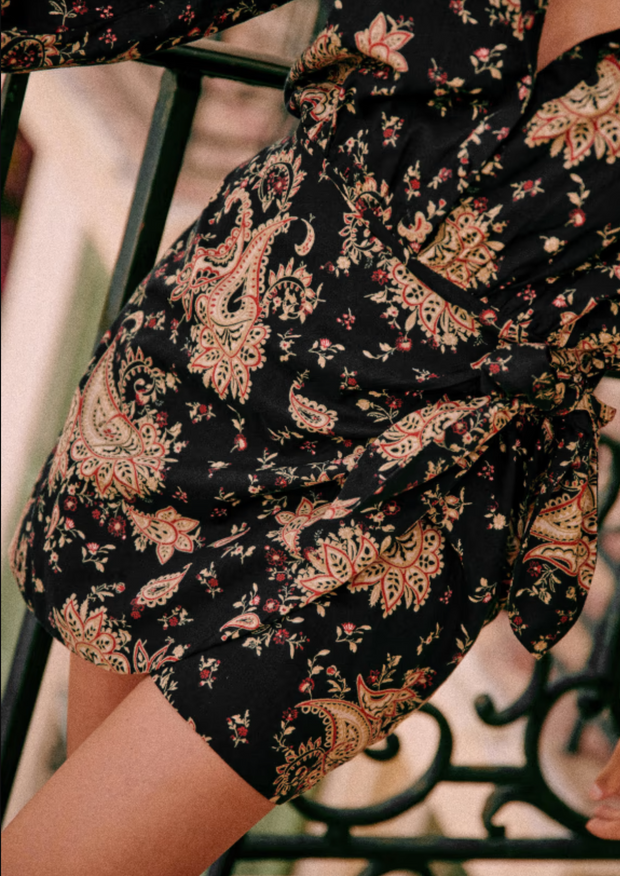 Sezane Capri Shirt Mini Dress