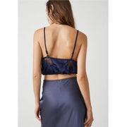 Intimately Free People Night Out Blouson Brami Slip Cami Cropped Top