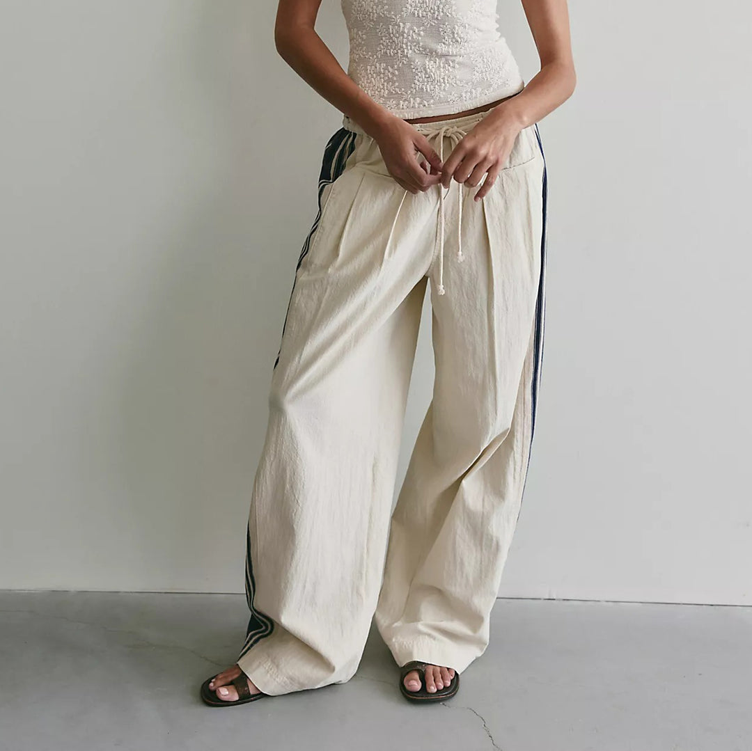 Free People Hudson Canyon Side Printed Pull-On Pants