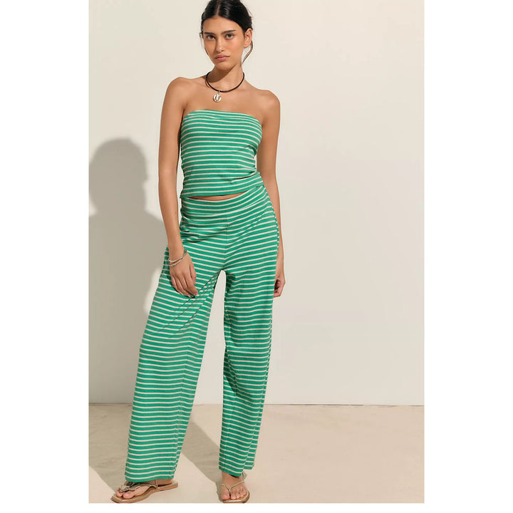 Free people Free-est Sailor Tube Top Trousers Pants Set