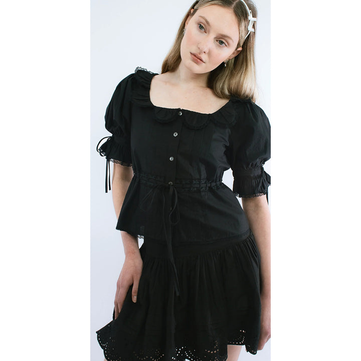 Sandy Liang Melon Blouse Top