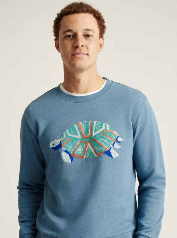 BONOBOS Critter Supersoft Fleece Crew Sweater