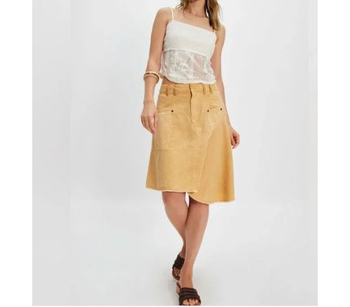 Free People Sahara Midi Skirt