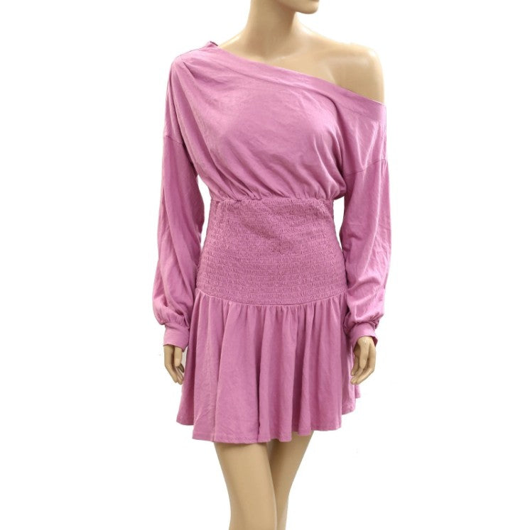 Free People Free-Est Scorching Hot Long-Sleeve Mini Dress