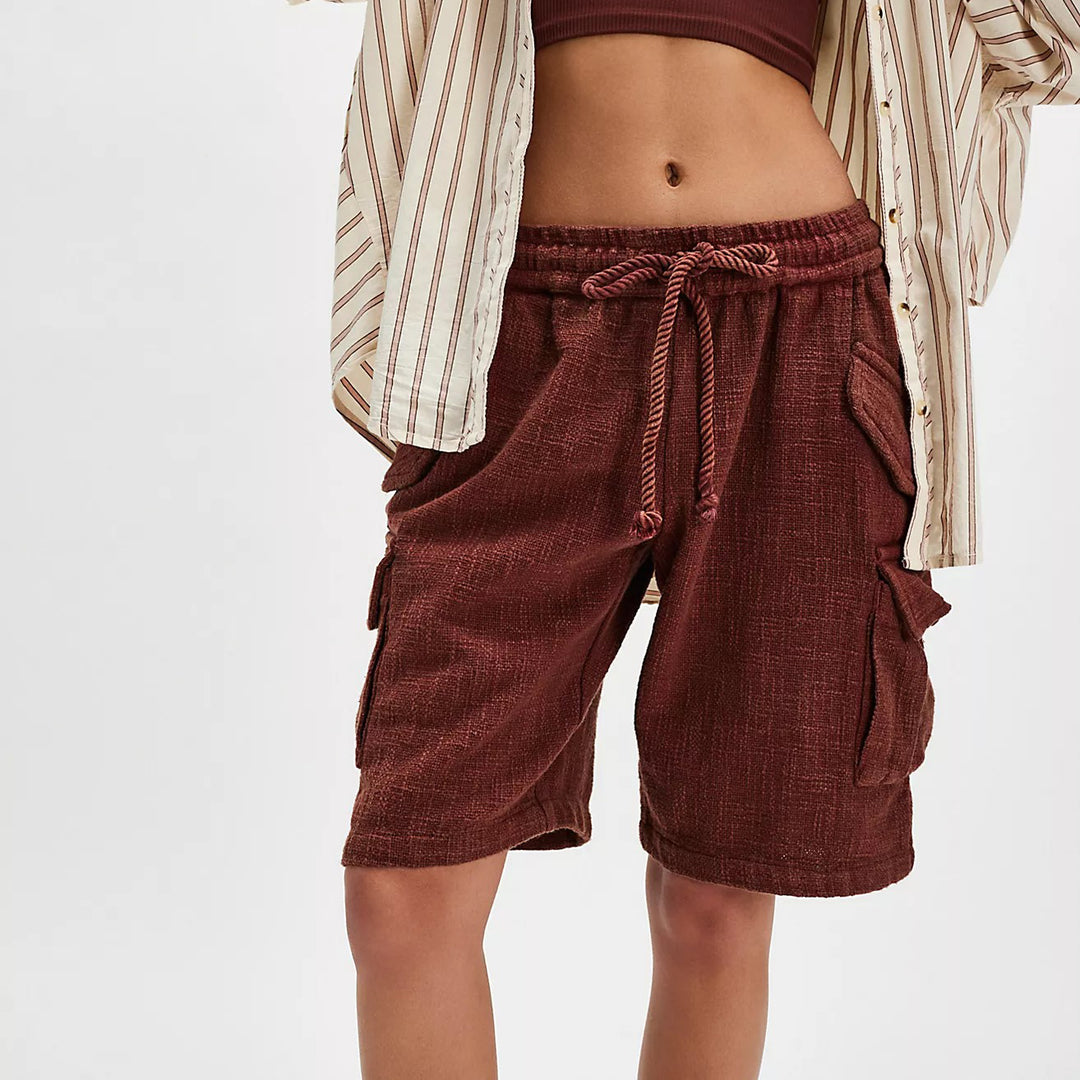 Free People Sea La Vie Cargo Shorts
