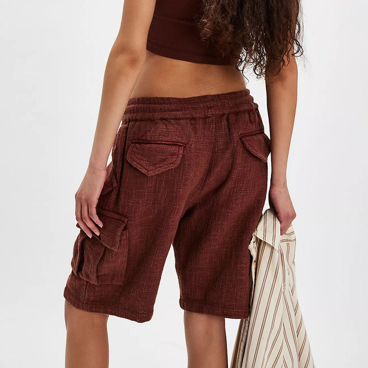 Free People Sea La Vie Cargo Shorts