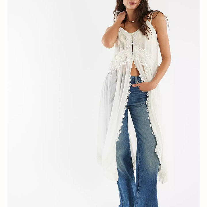 Free People Snowbird Maxi Top