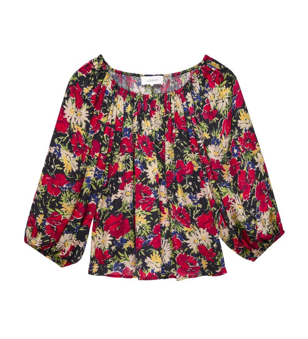 The Great. The Palmette Blouse Top