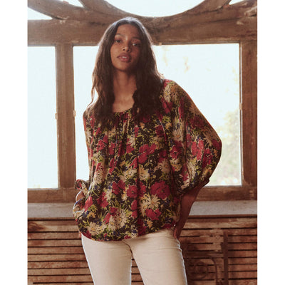 The Great. The Palmette Blouse Top