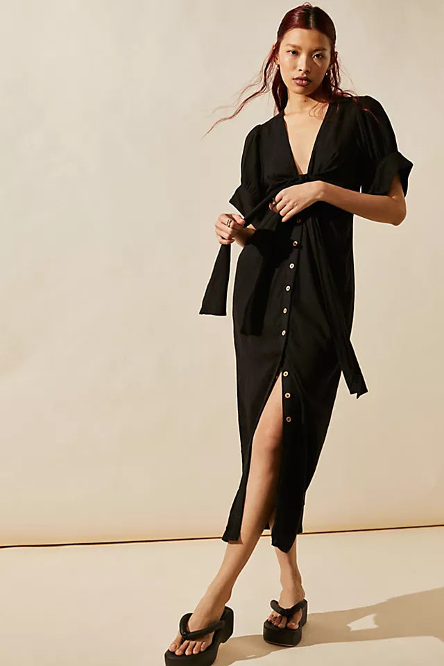 Free People Free-est Vintage Summer Midi Dress