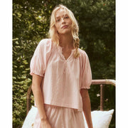 The Great The Smocked Sleep Blouse Top