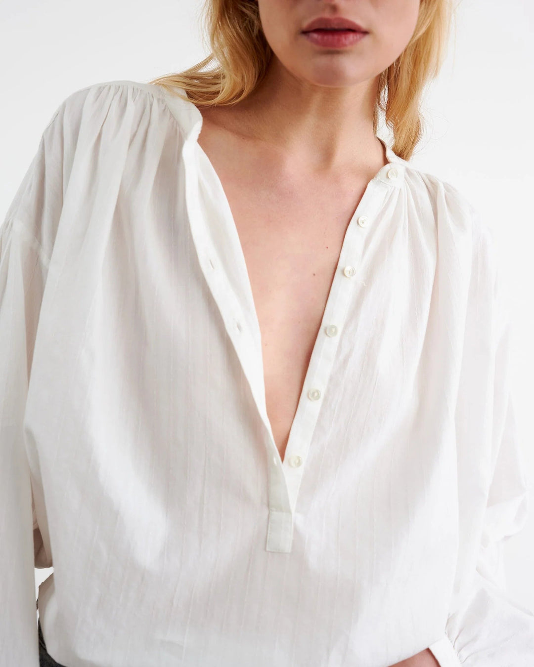 Nili Lotan Neville Shirt Tunic Top