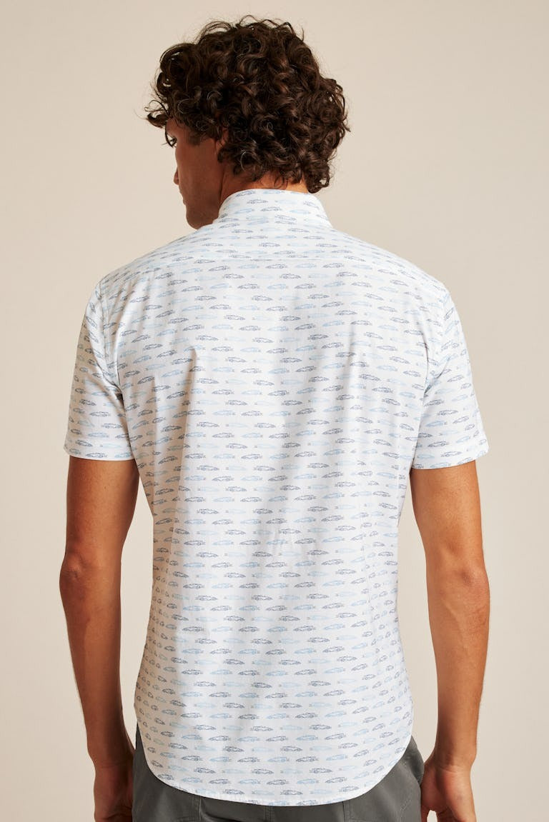 Bonobos Stretch Riviera Short Sleeve Shirt Men's