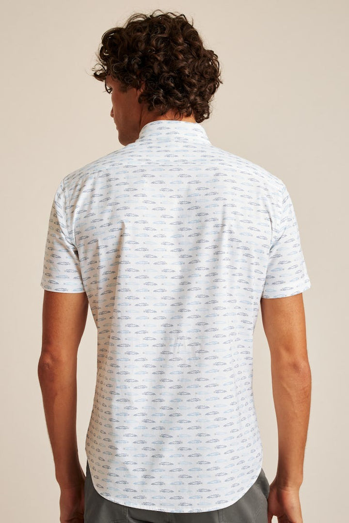 Bonobos Stretch Riviera Short Sleeve Shirt Men's