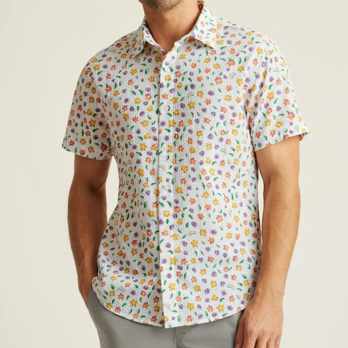Bonobos Short Sleeve Men's Shirt – White Chocolate Couture
