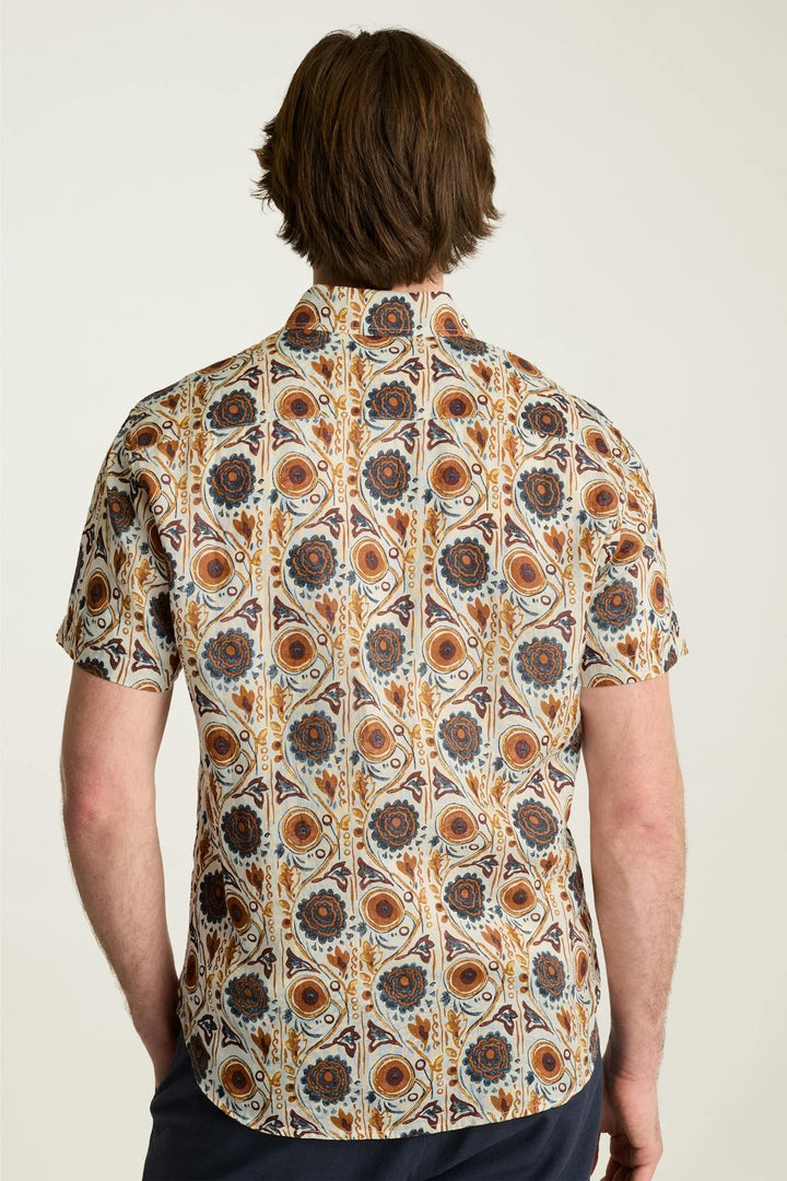 Bonobos Riviera Linen Short Sleeve Men's Shirt