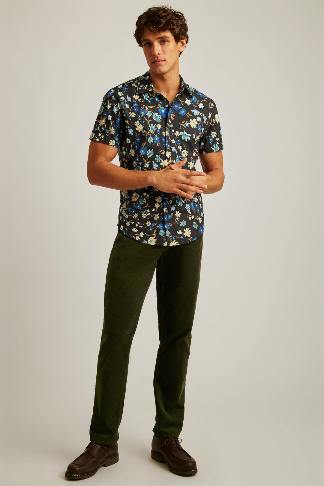 Bonobos Stretch Riviera Short Sleeve Men's Shirt White Chocolate Couture Bonobos Stretch Riviera Short Sleeve Men's Shirt White Chocolate Couture