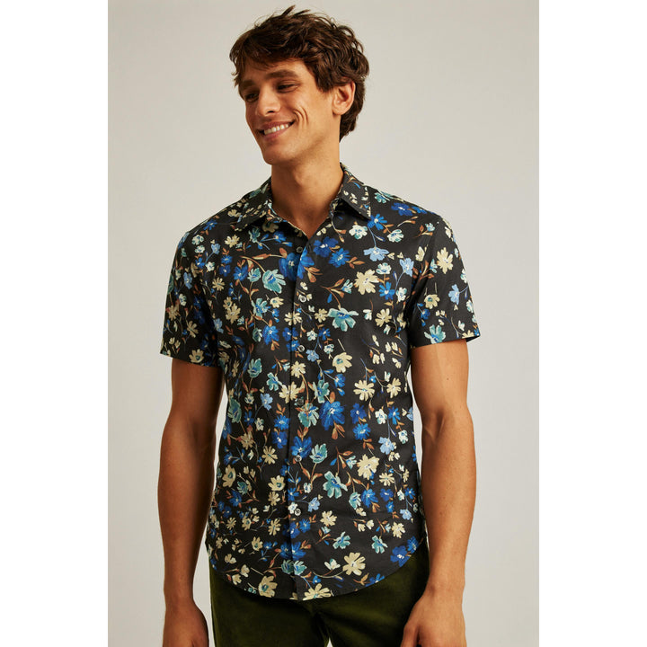 Bonobos Stretch Riviera Short Sleeve Men's Shirt