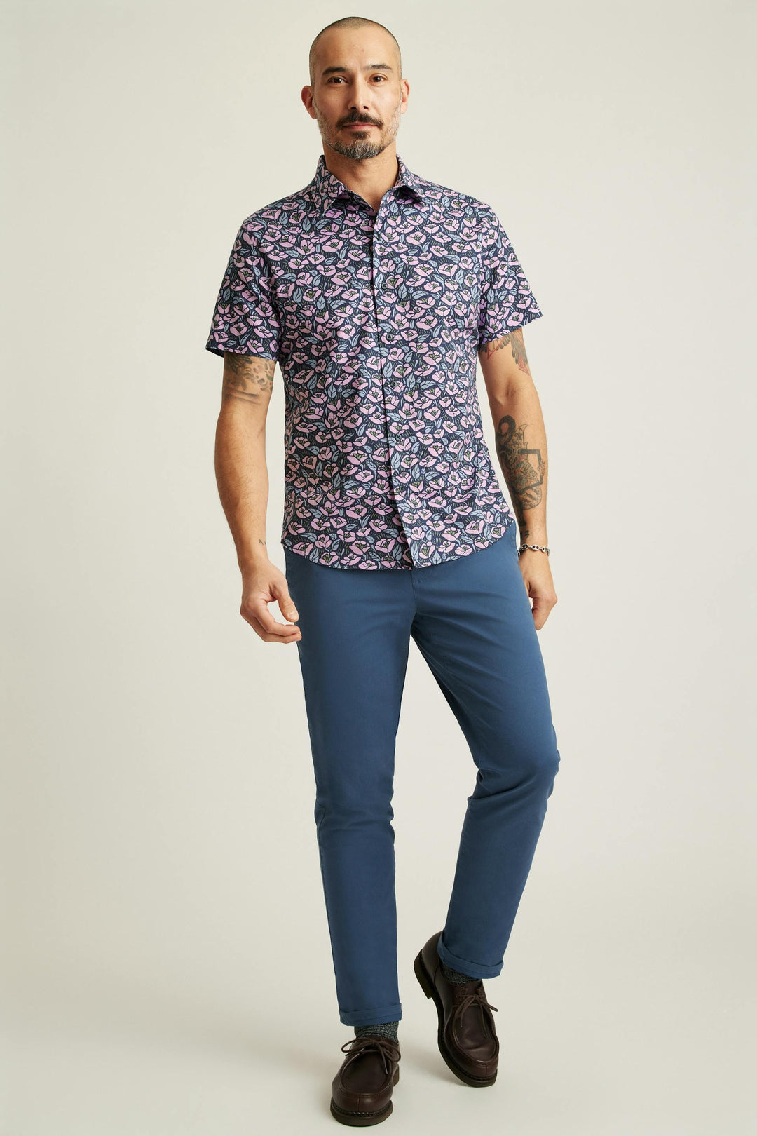 Bonobos Stretch Riviera Short Sleeve Men's Shirt