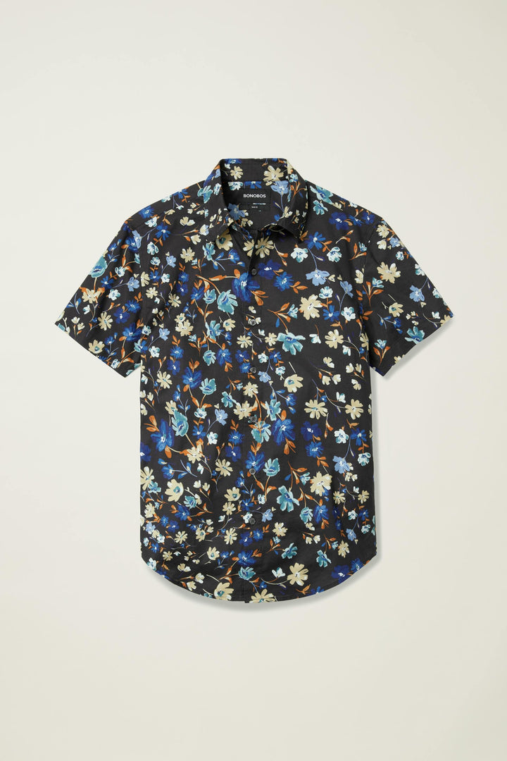 Bonobos Stretch Riviera Short Sleeve Men's Shirt