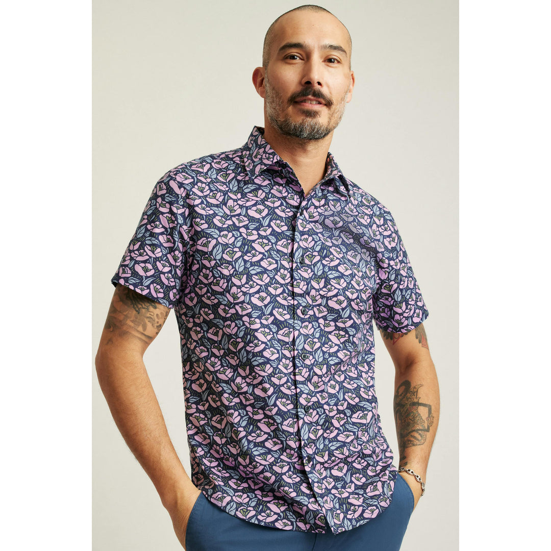 Bonobos Stretch Riviera Short Sleeve Men's Shirt Bonobos Stretch Riviera Short Sleeve Men's Shirt