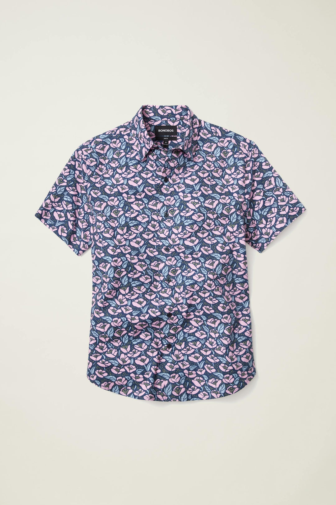 Bonobos Stretch Riviera Short Sleeve Men's Shirt