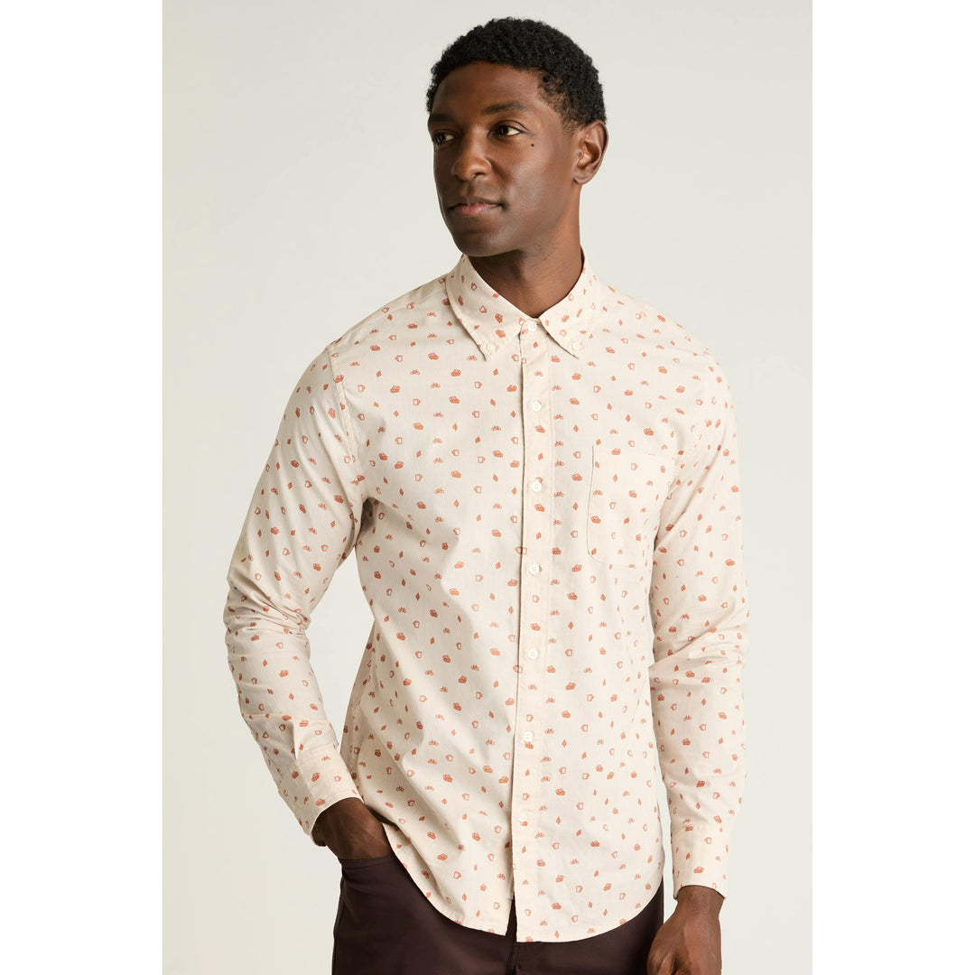 bonobos dress shirt Everyday Casual Shirt Tailored for Men by Bonobos - Cream Cozy Vibes