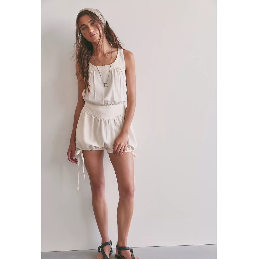 Free People We The Free Vintage Heirloom Romper Dress