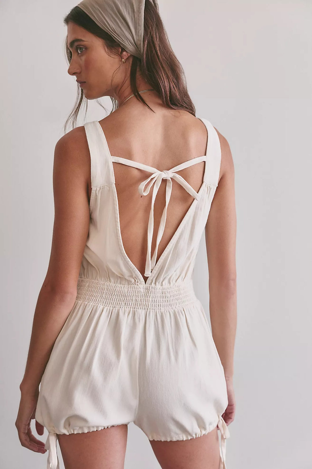 Free People We The Free Vintage Heirloom Romper Dress