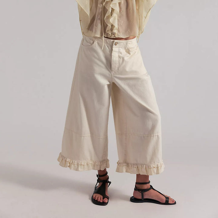 Free People We The Free Love Me Not Bloomer Jeans Pants