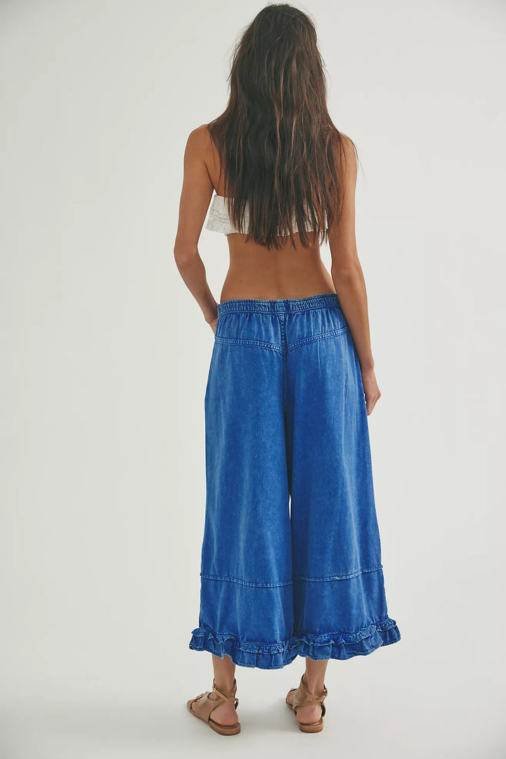 Free People We The Free Love Me Not Bloomer Jeans Pants