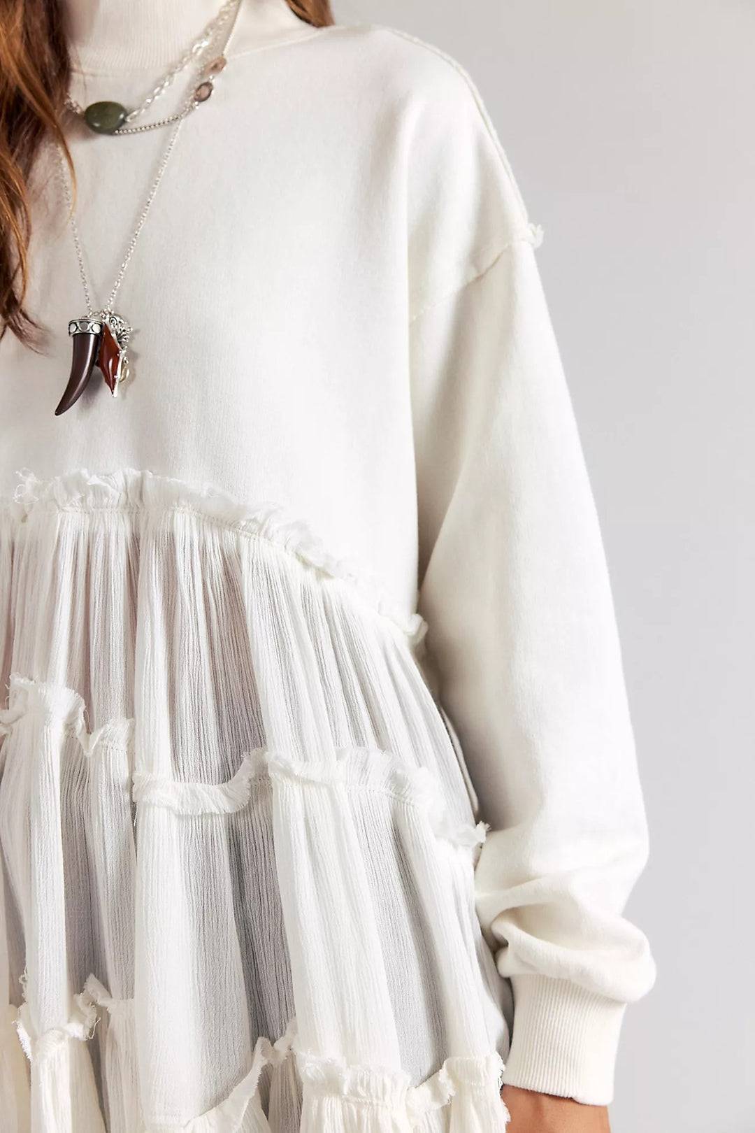 Free People We The Free Pixie 运动衫束腰上衣