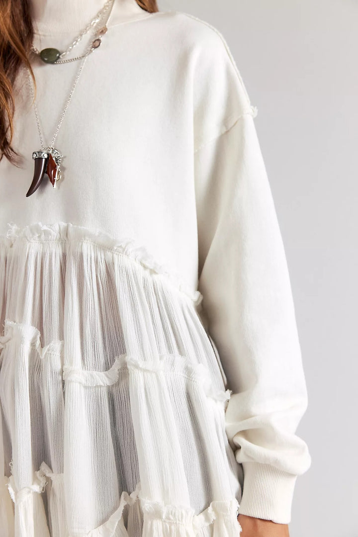 Free People We The Free Pixie 运动衫束腰上衣