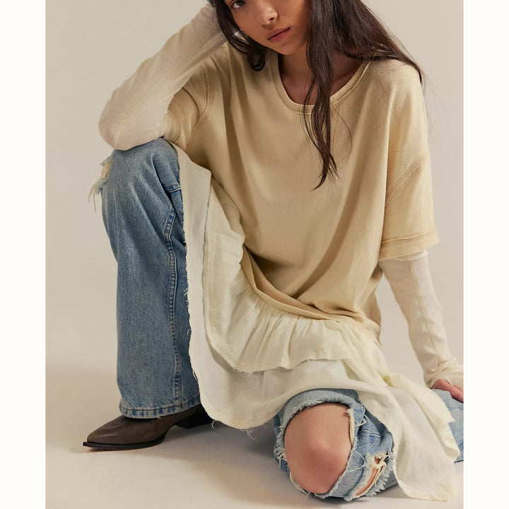 Free People We The Free Tattered Love Tee