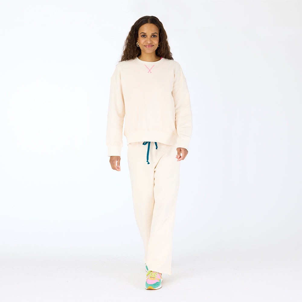 KERRI ROSENTHAL Weekend Barb Sweatpant Trouser
