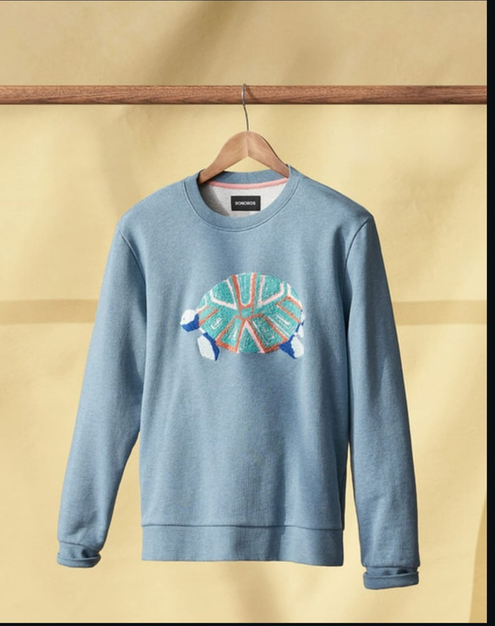 BONOBOS Critter Supersoft Fleece Crew Sweater