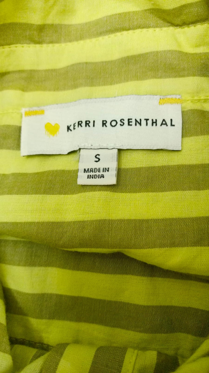 Kerri Rosenthal Tia Faded Stripe Shirt