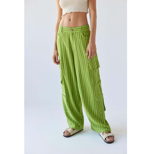 Urban Outfitters UO Linen Cargo Pants