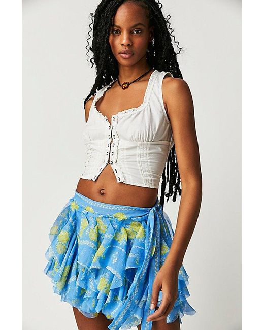 Free People Bali Made You Look Mini Skirt