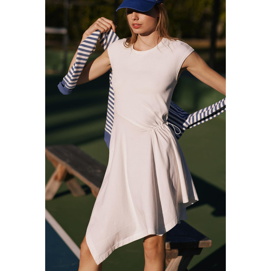 anthropologie white midi dress Cotton Cutwork Midi Dress by Anthropologie in Ivory, Size: XL Petite
