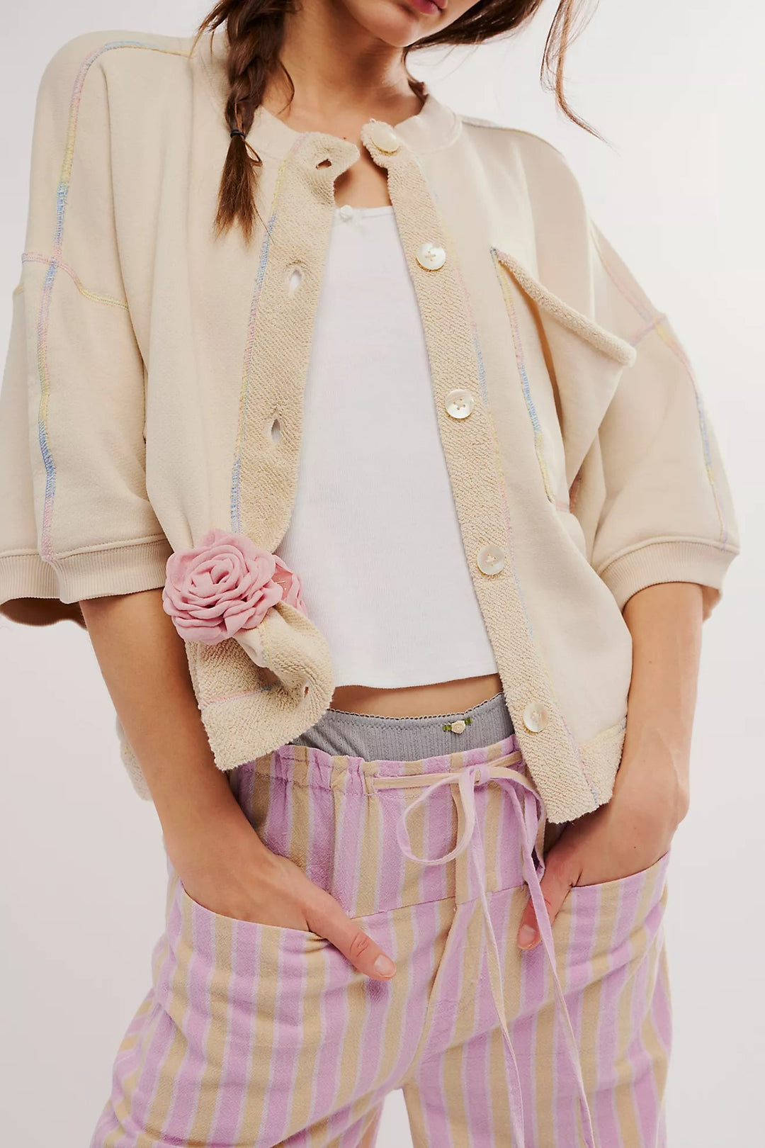 Free People Matilda Sweatshirt Top