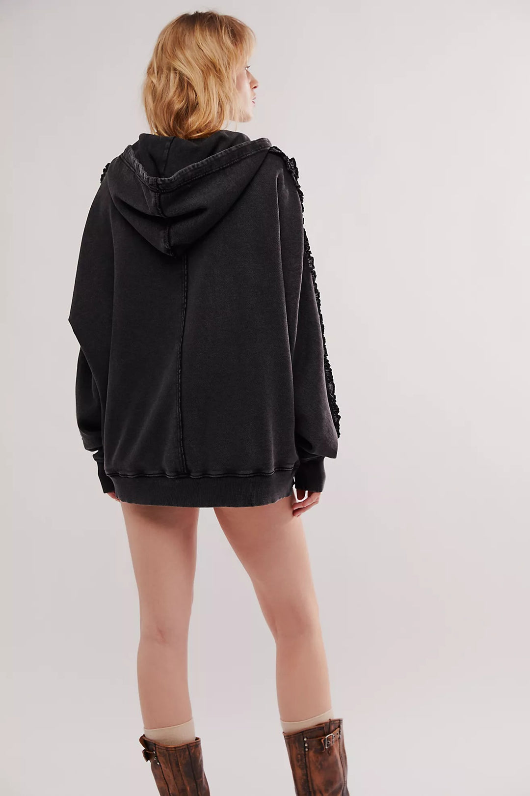Free People XOXO Hoodie Sweatshirt Top
