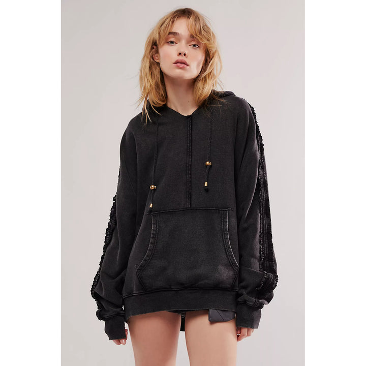 Free People XOXO Hoodie Sweatshirt Top