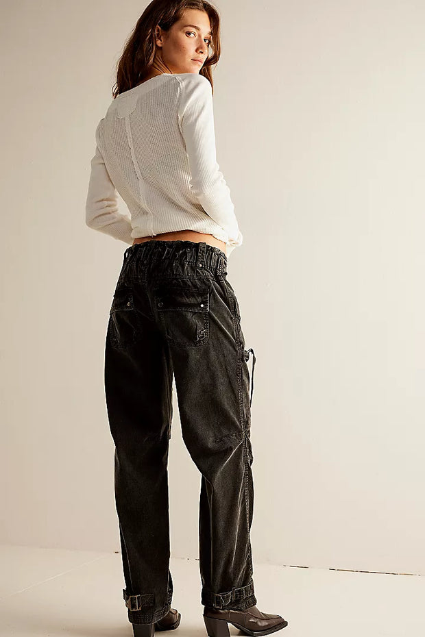 Free People We The Free Can't Compare Slouch Cargo Pants