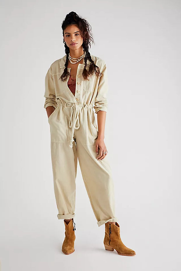 Free People Quinn Coveralls Jumpsuit